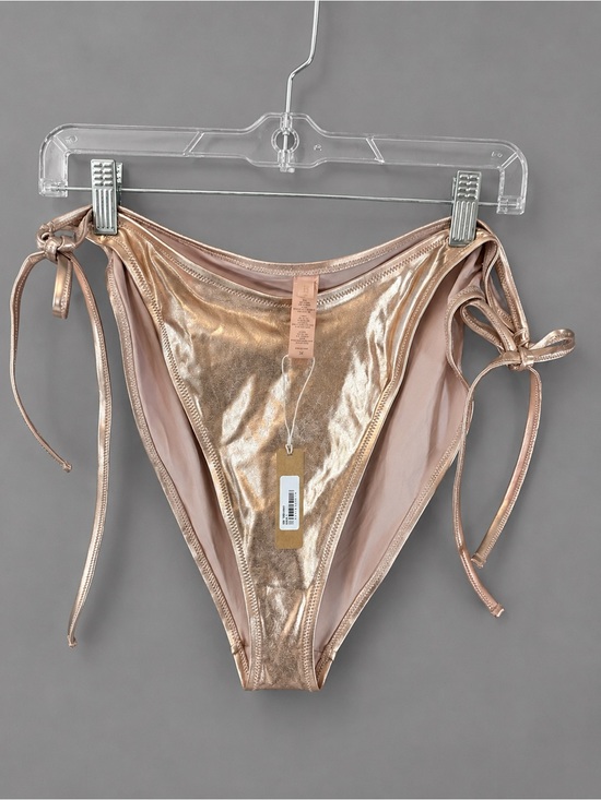SKIMS Other - Skims gold metallic bikini bottom
